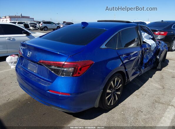 2HGFE1F72RH313969 2024 HONDA CIVIC Blue Rear right