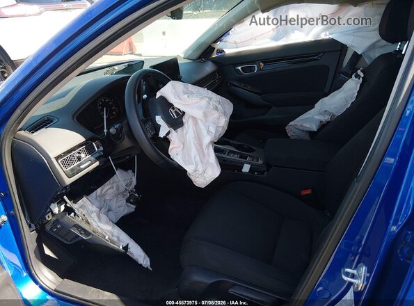 2HGFE1F72RH313969 2024 HONDA CIVIC Blue Front interior view