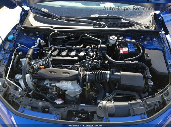 2HGFE1F72RH313969 2024 HONDA CIVIC Blue Rear view