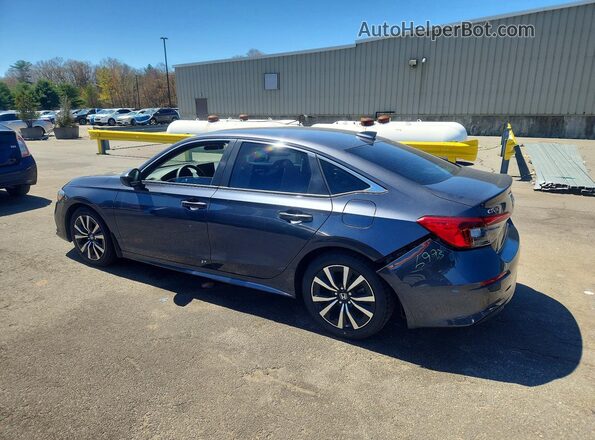 2HGFE1F73NH318561 2022 HONDA CIVIC Gray Задня ліва чверть
