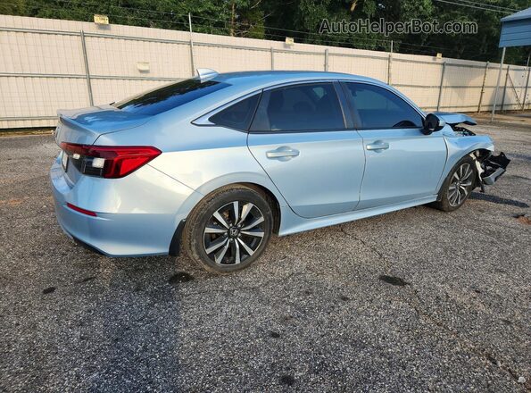 2HGFE1F73PH309930 2023 HONDA CIVIC Blue Rear right