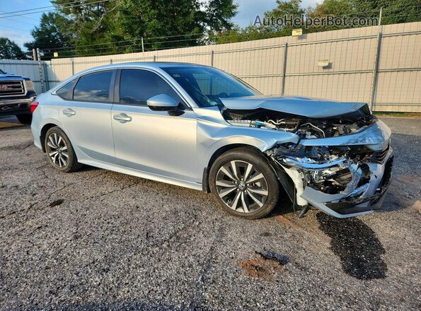 2HGFE1F73PH309930 2023 HONDA CIVIC Blue Front right