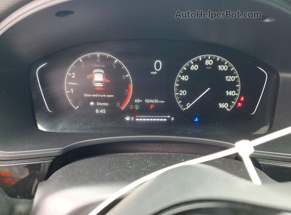 2HGFE1F74RH312113 2024 HONDA CIVIC White Widok zestawu wskaźników