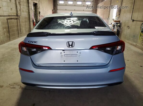 2HGFE1F75NH320215 2022 HONDA CIVIC Blue უკანა ხედი