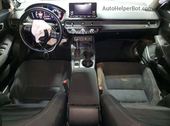 2HGFE1F75NH320215 2022 HONDA CIVIC Blue წინა პანელის ხედი