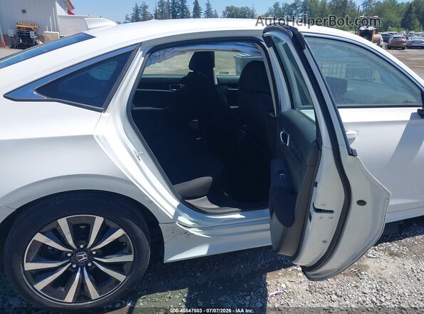 2HGFE1F75PH315924 2023 HONDA CIVIC White Vista de la etiqueta del VIN