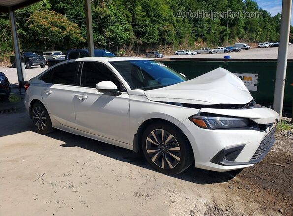 2HGFE1F75PH321125 2023 HONDA CIVIC White Передня права чверть