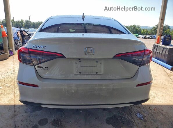 2HGFE1F75PH321125 2023 HONDA CIVIC White Вид ззаду