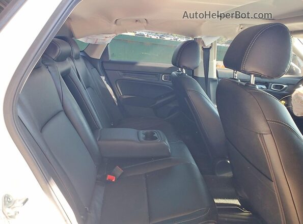 2HGFE1F75PH321125 2023 HONDA CIVIC White Вид задніх сидінь