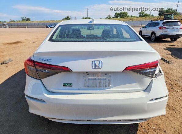 2HGFE1F75PH324669 2023 HONDA CIVIC White Հետևի տեսք