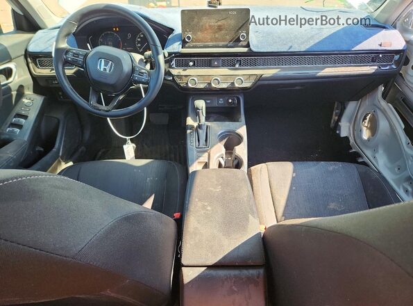 2HGFE1F75PH324669 2023 HONDA CIVIC White Առջևի վահանակի տեսք