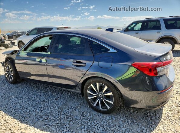 2HGFE1F76NH318151 2022 HONDA CIVIC Серый Задняя левая четверть