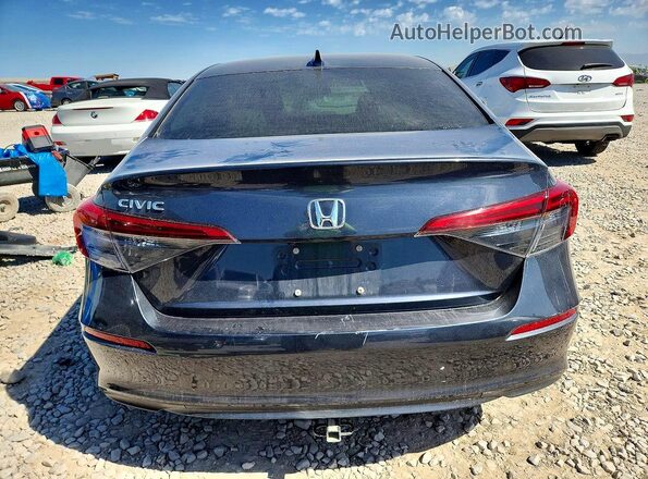 2HGFE1F76NH318151 2022 HONDA CIVIC Серый Вид сзади