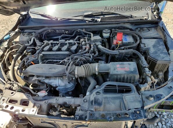 2HGFE1F76NH318151 2022 HONDA CIVIC Серый Вид задней части салона