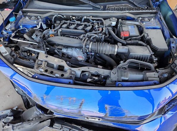 2HGFE1F76PH304558 2023 HONDA CIVIC Blue Սալոնի հետևի տեսք