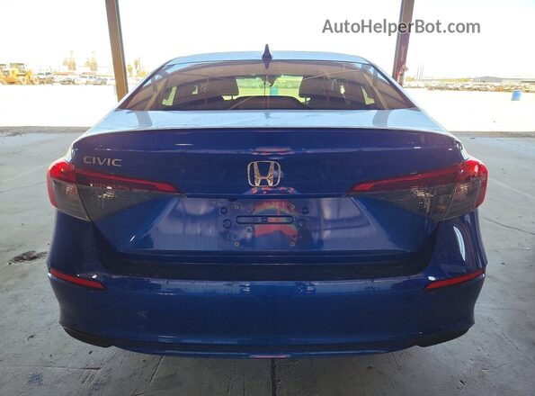 2HGFE1F76PH304558 2023 HONDA CIVIC Blue Հետևի տեսք