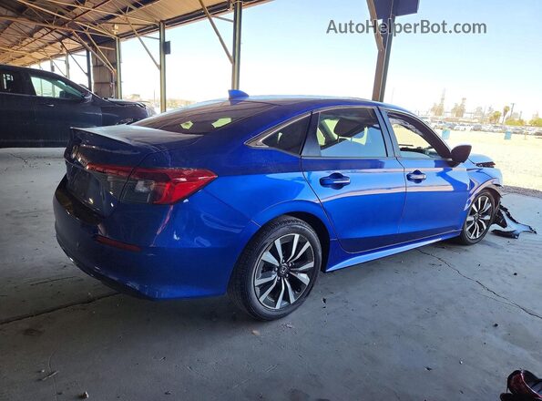 2HGFE1F76PH304558 2023 HONDA CIVIC Blue Հետևի աջ