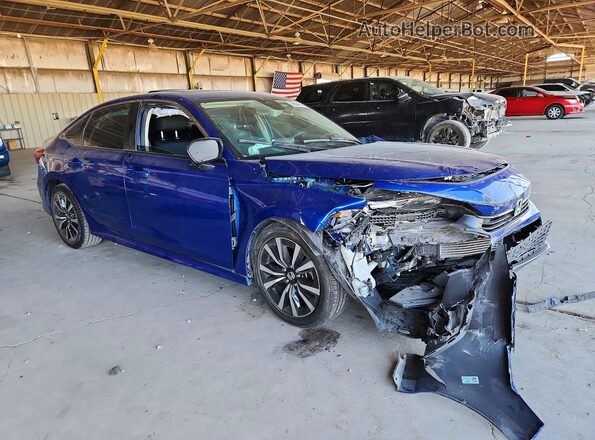 2HGFE1F76PH304558 2023 HONDA CIVIC Blue Առջևի աջ