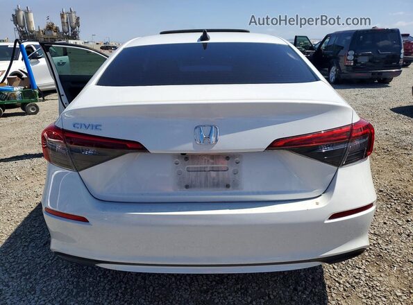 2HGFE1F76PH306133 2023 HONDA CIVIC Белый Вид сзади