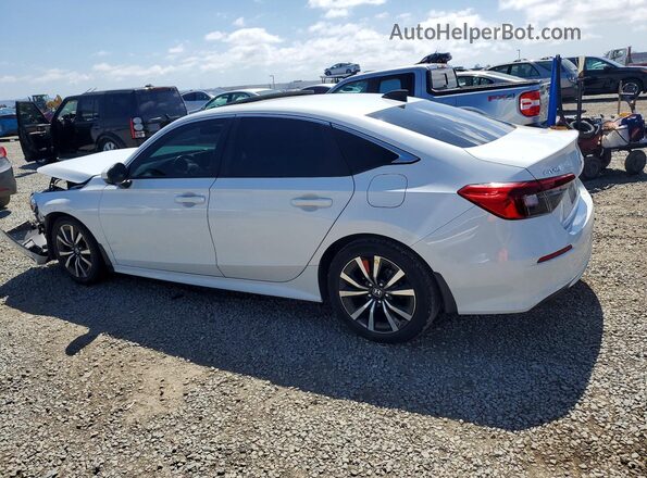 2HGFE1F76PH306133 2023 HONDA CIVIC Белый Задняя левая четверть