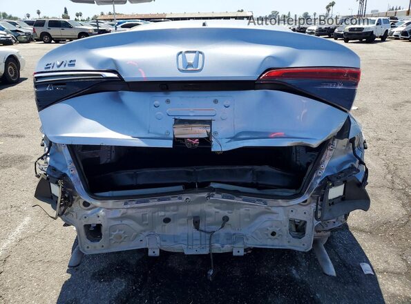 2HGFE1F76PH318928 2023 HONDA CIVIC Silver Вид ззаду