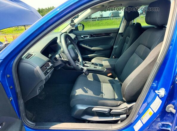 2HGFE1F76PH321702 2023 HONDA CIVIC Blue Front interior view