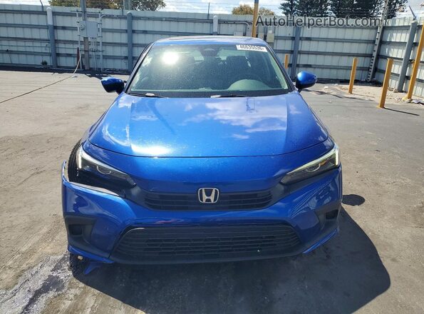 2HGFE1F77NH304503 2022 HONDA CIVIC Blue Front view