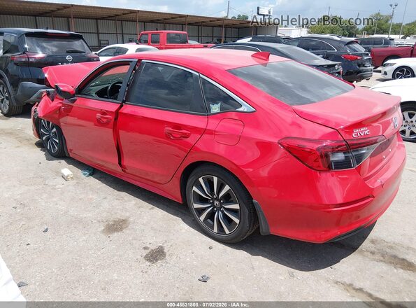 2HGFE1F77RH303695 2024 HONDA CIVIC Red Задня ліва чверть