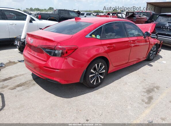 2HGFE1F77RH303695 2024 HONDA CIVIC Red Задня права чверть