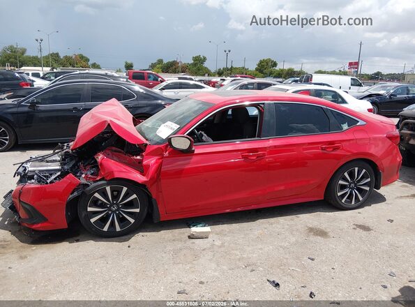 2HGFE1F77RH303695 2024 HONDA CIVIC Red 