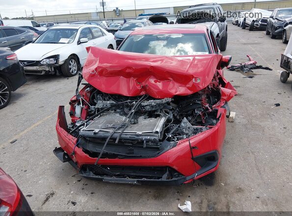 2HGFE1F77RH303695 2024 HONDA CIVIC Red Вид задньої частини салону