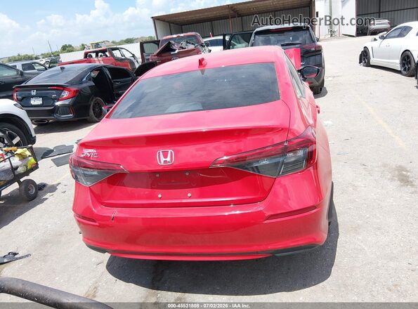 2HGFE1F77RH303695 2024 HONDA CIVIC Red 