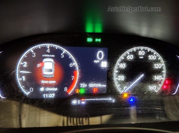 2HGFE1F77RH311117 2024 HONDA CIVIC Gray Instrument cluster view