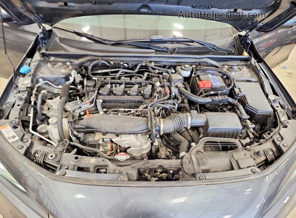 2HGFE1F77RH311117 2024 HONDA CIVIC Gray Rear interior view