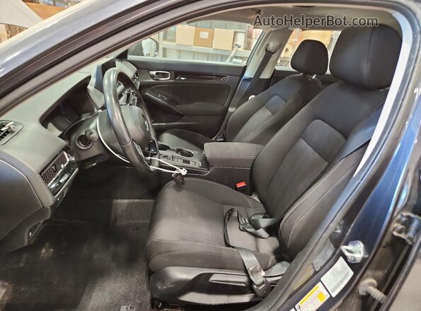 2HGFE1F77RH311117 2024 HONDA CIVIC Gray Front interior view