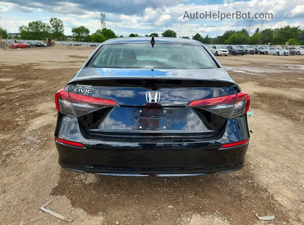 2HGFE1F77RH327687 2024 HONDA CIVIC Black Rear view