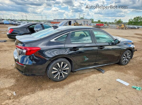 2HGFE1F77RH327687 2024 HONDA CIVIC Black Rear right