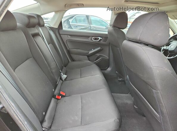 2HGFE1F77RH327687 2024 HONDA CIVIC Black Rear seats view