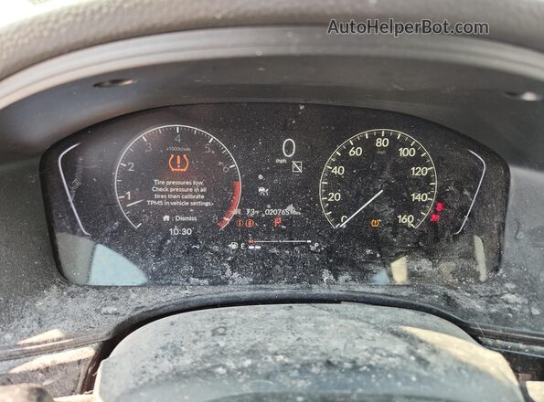 2HGFE1F77RH333862 2024 HONDA CIVIC Gray ხელსაწყოთა პანელის ხედი
