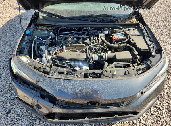 2HGFE1F77RH333862 2024 HONDA CIVIC Gray უკანა სალონის ხედი