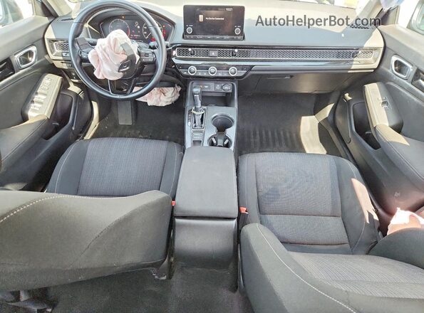 2HGFE1F78NH317910 2022 HONDA CIVIC Серебряный Вид панели приборов