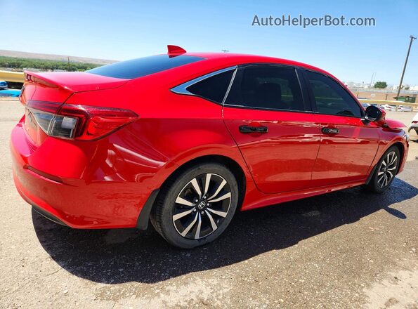 2HGFE1F78NH326378 2022 HONDA CIVIC Red უკანა მარჯვენა