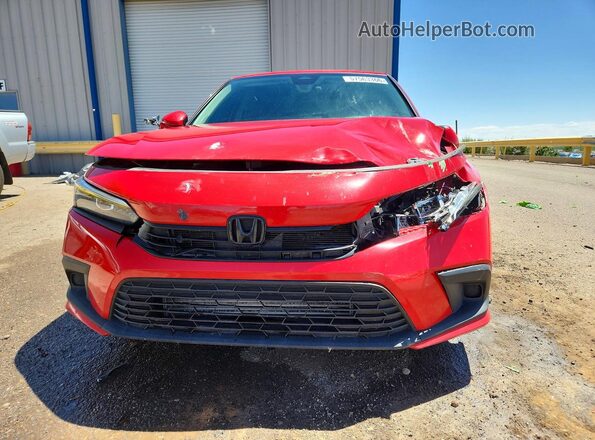 2HGFE1F78NH326378 2022 HONDA CIVIC Red წინა ხედი