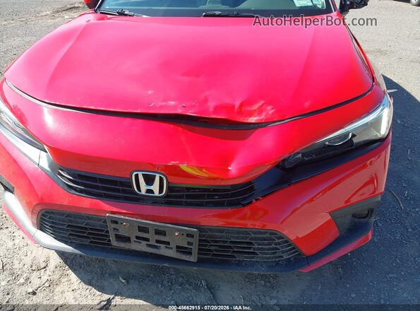 2HGFE1F78PH321586 2023 HONDA CIVIC Красный Вид спереди