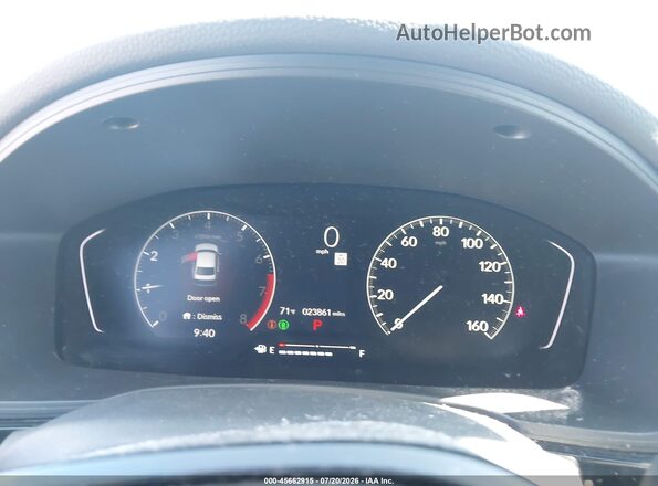 2HGFE1F78PH321586 2023 HONDA CIVIC Красный Вид задних сидений