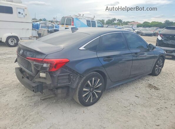 2HGFE1F79NH324123 2022 HONDA CIVIC Gray Rear right