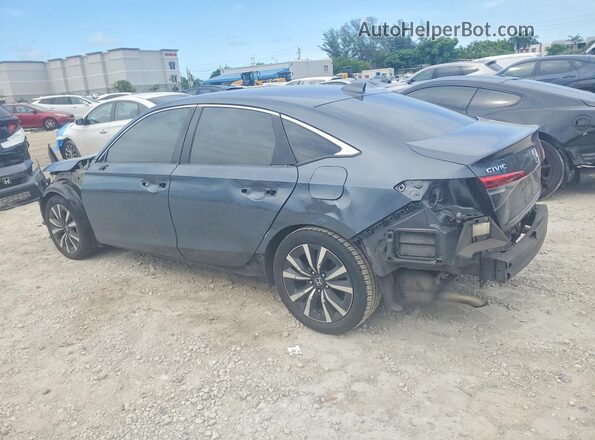2HGFE1F79NH324123 2022 HONDA CIVIC Gray Rear left