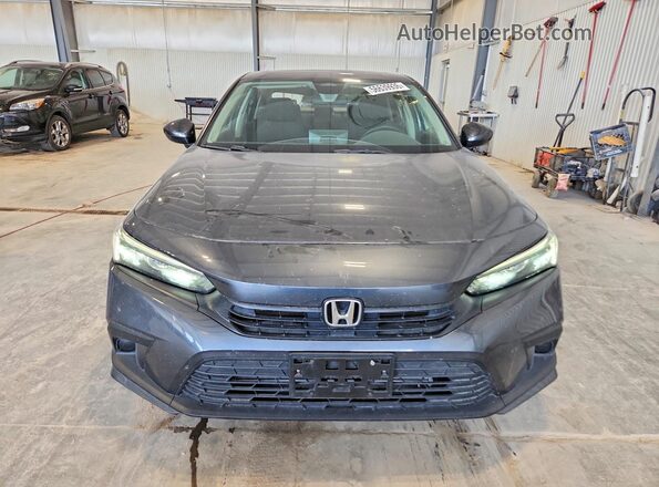 2HGFE1F79PH322293 2023 HONDA CIVIC Серый Вид спереди