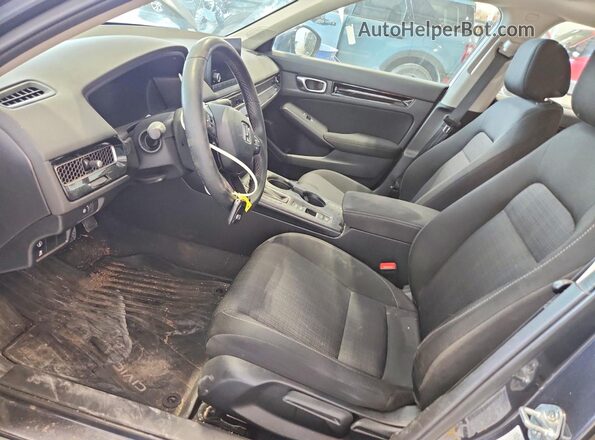 2HGFE1F79PH322293 2023 HONDA CIVIC Серый Вид салона спереди