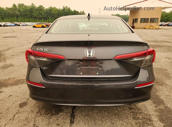 2HGFE1F7XNH305502 2022 HONDA CIVIC Угольный Вид сзади